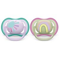 Philips Avent Ultra Air SCF085/59 0-6 m dummy Rainbow Girl 2 pc