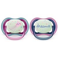 Philips Avent Ultra Air Night SCF376/14 6-18 m dummy Girl 2 pc