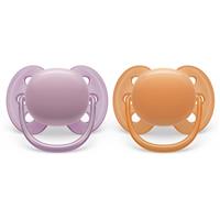 Philips Avent Ultrasoft SCF091/33 6-18 m dummy Girl 2 pc