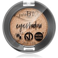 puroBIO Cosmetics Compact Eyeshadows eyeshadow shade 01 Sparkling Wine 2,5 g
