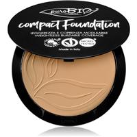 puroBIO Cosmetics Compact Foundation compact powder foundation SPF 10 shade 03 9 g