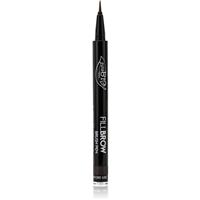 puroBIO Cosmetics Fillbrow eyebrow pen shade 04 Soft Black 0.7 ml