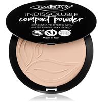 puroBIO Cosmetics Indissouble compact powder with matt effect shade 01 9 g
