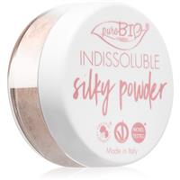 puroBIO Cosmetics Indissouble mattifying loose powder shade 02 Peachy Pink 8 g