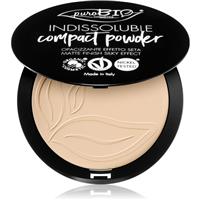 puroBIO Cosmetics Indissouble compact powder with matt effect shade T01 9 g