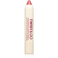 puroBIO Cosmetics Twist&Go nourishing lipstick in a pencil shade Pink Sand 2.9 g