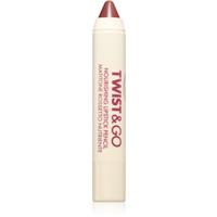 puroBIO Cosmetics Twist&Go nourishing lipstick in a pencil shade Dark Mauve 2.9 g
