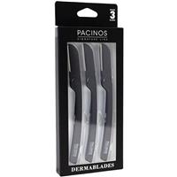 Pacinos Siganture Line Derma Blades razor for the face 3 pc