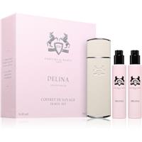 Parfums De Marly Delina Travel Set travel set with bag for women