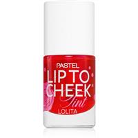 Pastel Lip To Cheek Tint liquid blusher for lips and cheeks shade 02 Lolita 9,6 ml