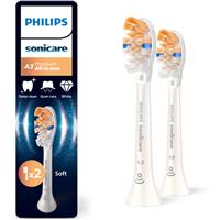 Philips Sonicare Premium All-in-One HX9092/87 toothbrush replacement heads White 2 pc