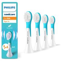 Philips Sonicare For Kids Mini 3+ HX6034/90 toothbrush replacement heads for children 4 pc