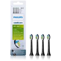 Philips Sonicare Optimal White Standard HX6064/11 toothbrush replacement heads Black 4 pc
