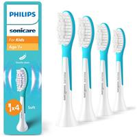 Philips Sonicare For Kids 7+ Standard HX6044/90 toothbrush replacement heads for children 4 pc