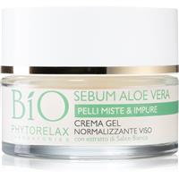 Phytorelax Laboratories Bio Sebum Aloe Vera hydro-gel cream to reduce oily skin 50 ml