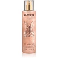 Playboy Nude Mood body spray with glitter for women 250 ml