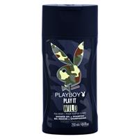 Playboy Play it Wild shower gel for men 250 ml