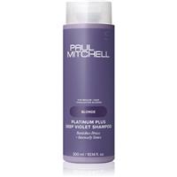 Paul Mitchell Blonde Platinum Plus Deep Violet Shampoo purple shampoo neutralising yellow tones 300 ml