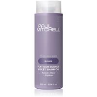 Paul Mitchell Blonde Platinum Blonde Violet Shampoo purple shampoo for blonde and grey hair 300 ml