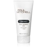 Paul Mitchell Firm Hold Wax Works Gel hair gel for brilliant shine 150 ml