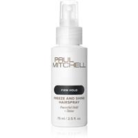Paul Mitchell Firm Hold Freeze and Shine Hairspray hairspray for coarse hair 75 ml