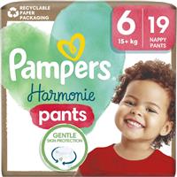 Pampers Harmonie Pants Size 6 nappy covers 13 - 19 kg 19 pc