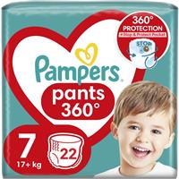 Pampers Pants Size 7 disposable nappy pants 17+ kg 22 pc