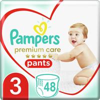 Pampers Premium Care Pants Size 3 nappy covers 6-11kg 48 pc