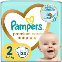 Pampers Premium Care Size 2 disposable nappies 4-8 kg 23 pc