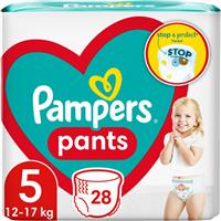 Pampers Pants Size 5 disposable nappy pants 11-17 kg 28 pc