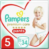 Pampers Premium Care Pants Size 5 disposable nappy pants 11-17 kg 34 pc