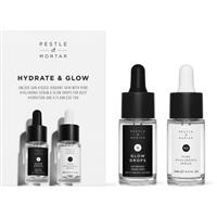 Pestle & Mortar Hydrate and Glow gift set for the face