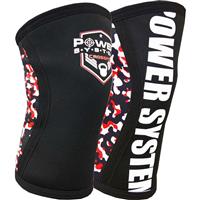 Power System Knee Sleeves compression support for knees size Red, S/M 1 pc