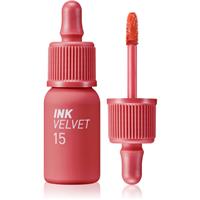 peripera Ink Velvet velvet lipstick shade 15 Beauty Peak Rose 4 g