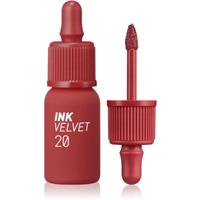 peripera Ink Velvet velvet lipstick shade 20 Classy Plum Rose 4 g