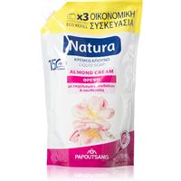 PAPOUTSANIS Natura Almond Cream liquid soap refill 750 ml