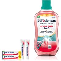 Parodontax Whitening & Acive Gum Health set for teeth