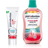 Parodontax Complete Protection & Active Gum Health Whitening set for teeth