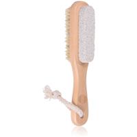 PALSAR7 Wooden Heel File with Brush pumice stone for heels 1 pc