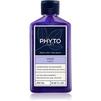 Phyto Violet No Yellow Shampoo toning shampoo for blondes and highlighted hair 250 ml
