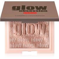 PUPA Milano Glow Obsession professional highlight pressed powder shade 002 - Rose Gold 6 g
