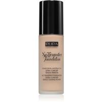 PUPA Milano No Transfer Foundation hydrating foundation SPF 15 shade Porcealin 30 ml