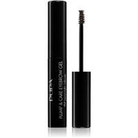 PUPA Milano Plump & Care Eyebrow Gel tnovac gel na oboč se srem shade 002 - Brown 3 ml