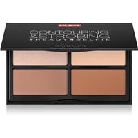 PUPA Milano #READY4SELFIE Contouring & Strobing contouring palette with highlighter shade 003 Dark Skin 175 g