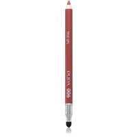 PUPA Milano True Lips contour lip pencil shade 006 Brown Red 1.2 g