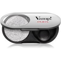 PUPA Milano Vamp! Radiant Baked Eyeshadow long-lasting shimmer eyeshadow shade 302 Pure Silver - METALLIC 1 g