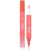 PUPA Milano Vamp! Lip Marker Duo lip marker pen with shine shade 008 Orange Sorbet 1.4 ml