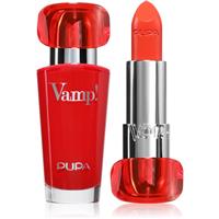 PUPA Milano Vamp! Luminous Lipstick lipstick for full lips shade 306 Outstanding Orange 3.5 g