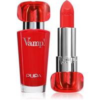 PUPA Milano Vamp! Luminous Lipstick lipstick for full lips shade 303 Red 3.5 g