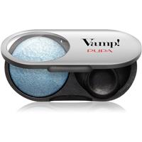 PUPA Milano Vamp! Radiant Baked Eyeshadow long-lasting shimmer eyeshadow shade 306 Bon-Ton Blue - WET & DRY 1 g